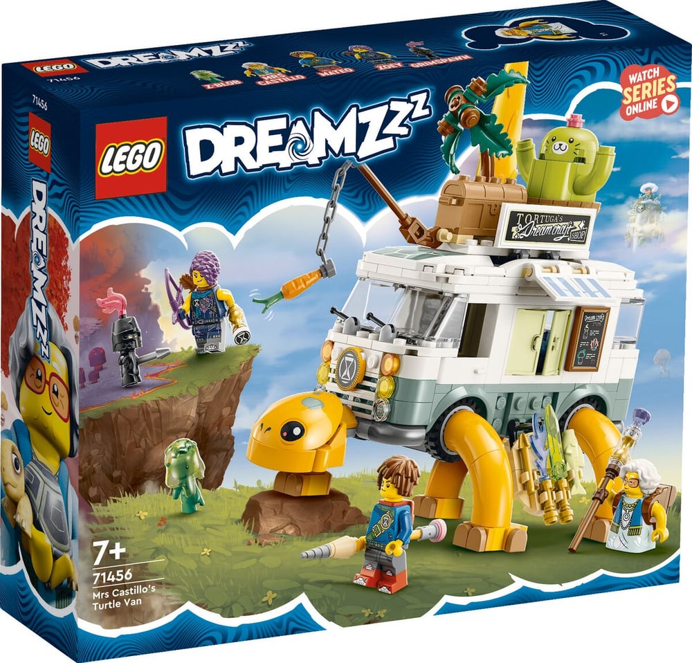 Lego DreamZzz 71456 Le van tortue de Mme Castillo LEGO® 743464800000 Photo no. 1