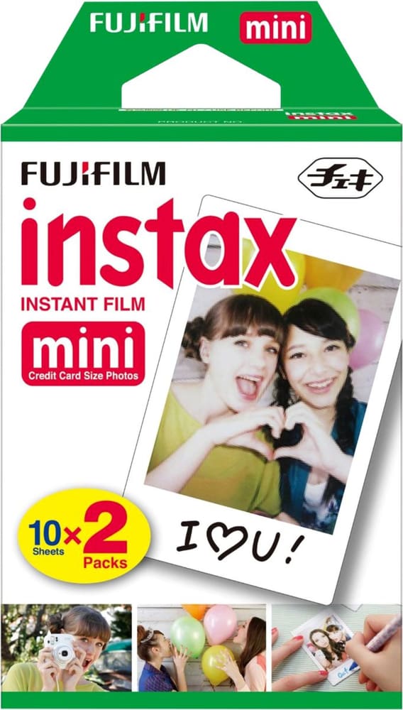 Instax Mini 2 x 10 Fotos Sofortbildfilm FUJIFILM 793410600000 Bild Nr. 1