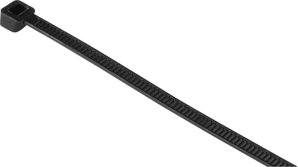 Kabelbinder, 140 mm, 50 Stück, selbstsichernd, Schwarz Kabelbinder Hama 785300174755 Bild Nr. 1