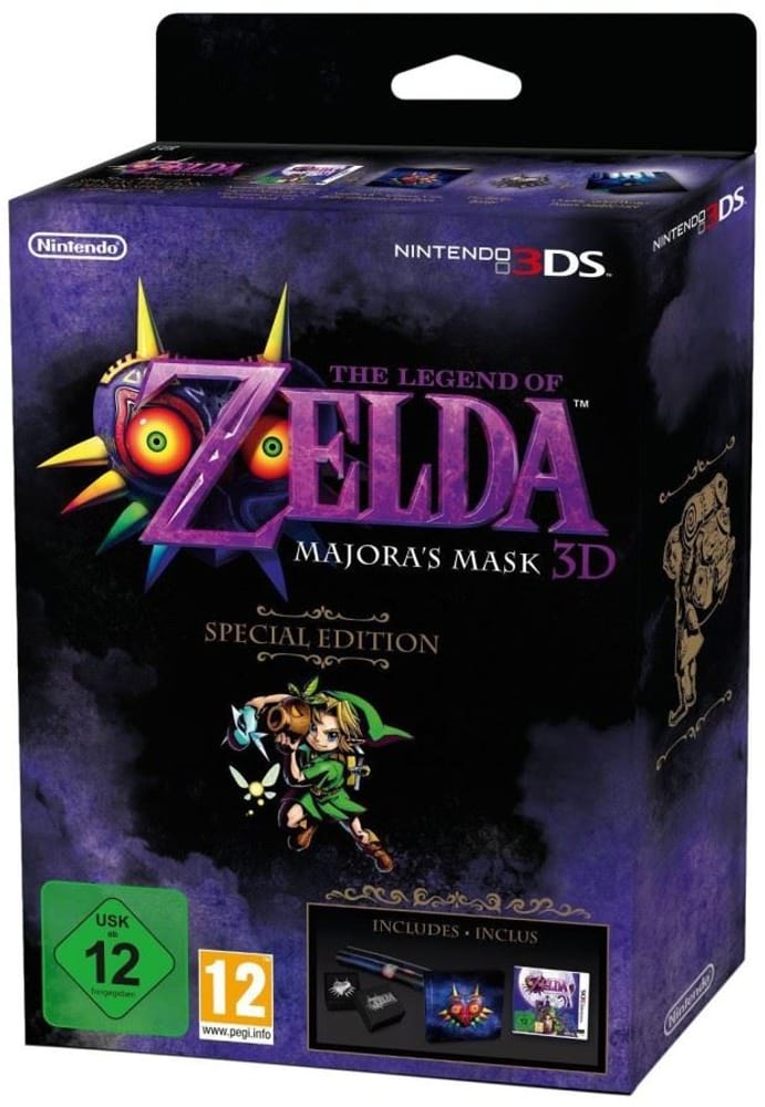NEW 3DS XL inkl. Legend of Zelda: Majoras Mask 3D Nintendo 78542760000015 No. figura 1
