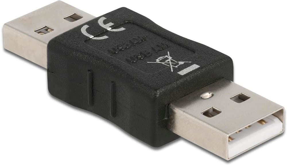 Adattatore 2.0 USB-A maschio - USB-A maschio Adattatore USB DeLock 785302405104 N. figura 1