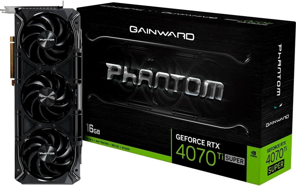 GeForce RTX 4070 Ti SUPER Phantom 16 GB Carte graphique Gainward 785302429063 Photo no. 1