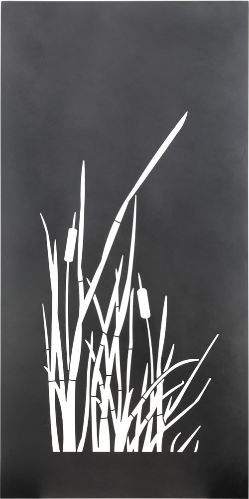 Paravent «Typha», 200 x 100 cm, anthracite Paravent Nouvel 63905970000024 Photo n°. 1