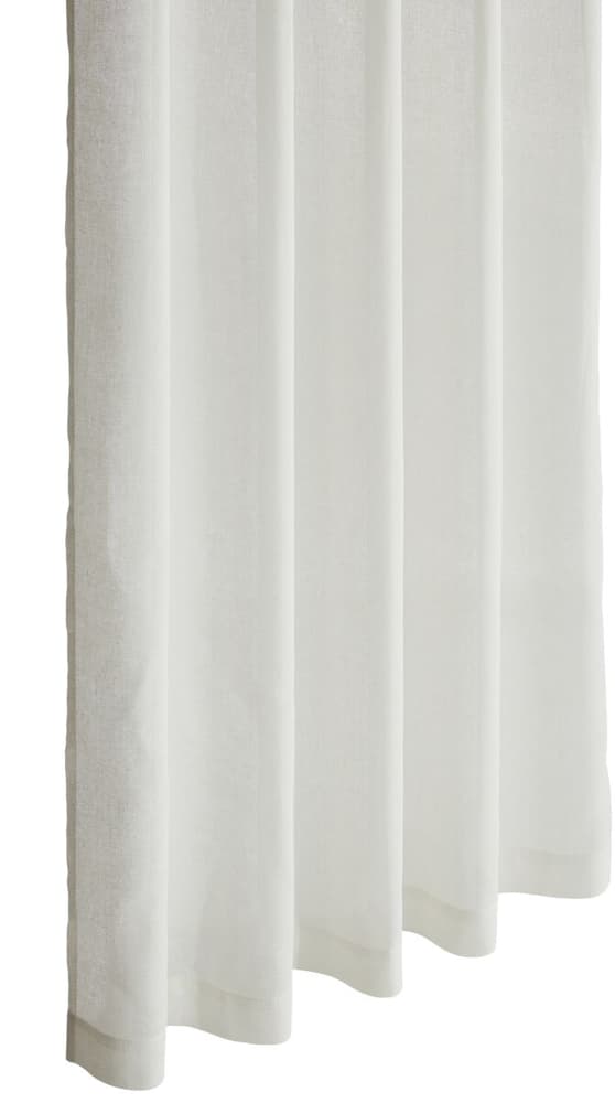 RAMONA Tenda da giorno preconfezionata 430297722110 Colore Bianco Dimensioni L: 130.0 cm x A: 270.0 cm N. figura 1