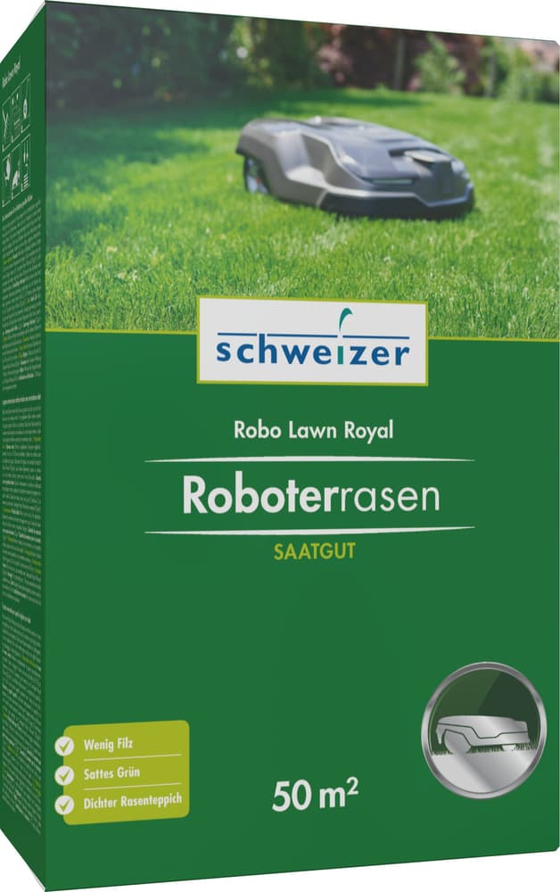 Tappeteo verde robot, 50 m2 Sementi per prato Eric Schweizer 659293300000 N. figura 1