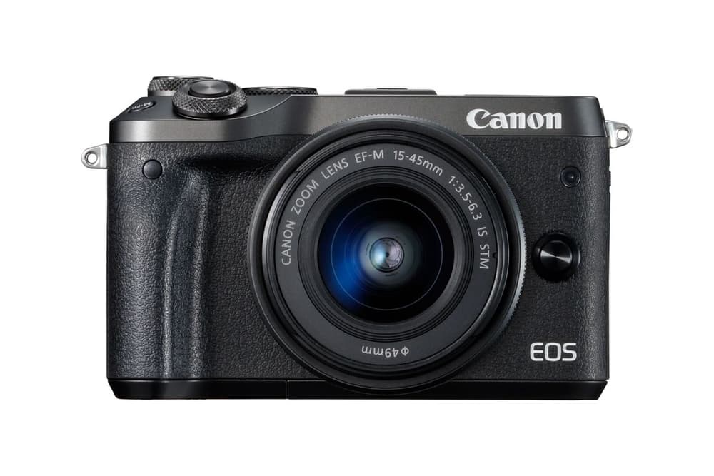 EOS M6 EF-M 15-45mm IS STM schwarz Systemkamera Kit Canon 79342690000017 Bild Nr. 1