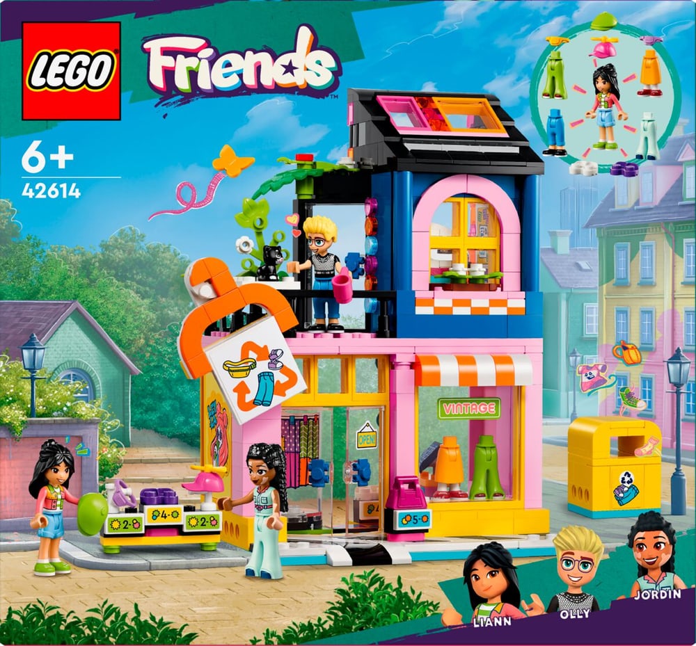 Friends 42614 La boutique de vêtements vintage LEGO® 741909900000 Photo no. 1