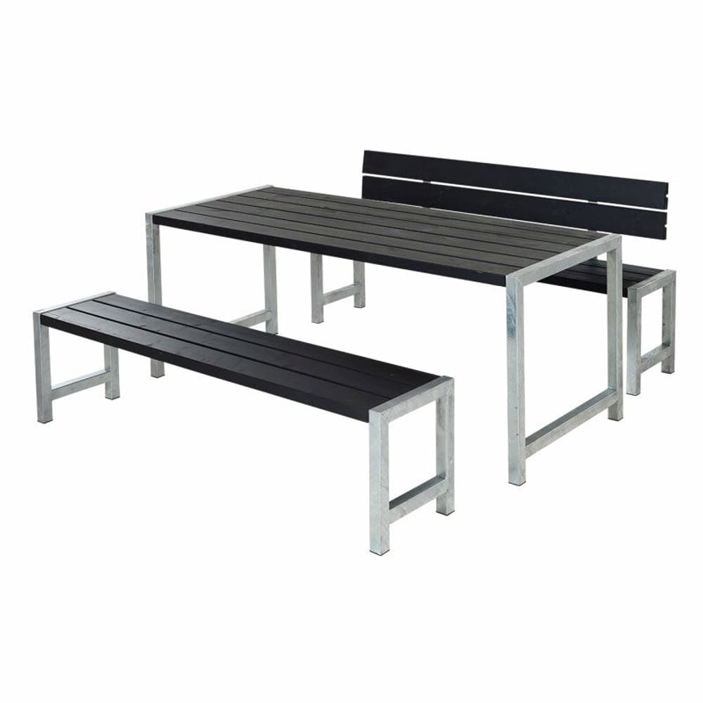 Set di tavole con tavolo + 2 panche + 1 schienale PLUS 662217600000 N. figura 1