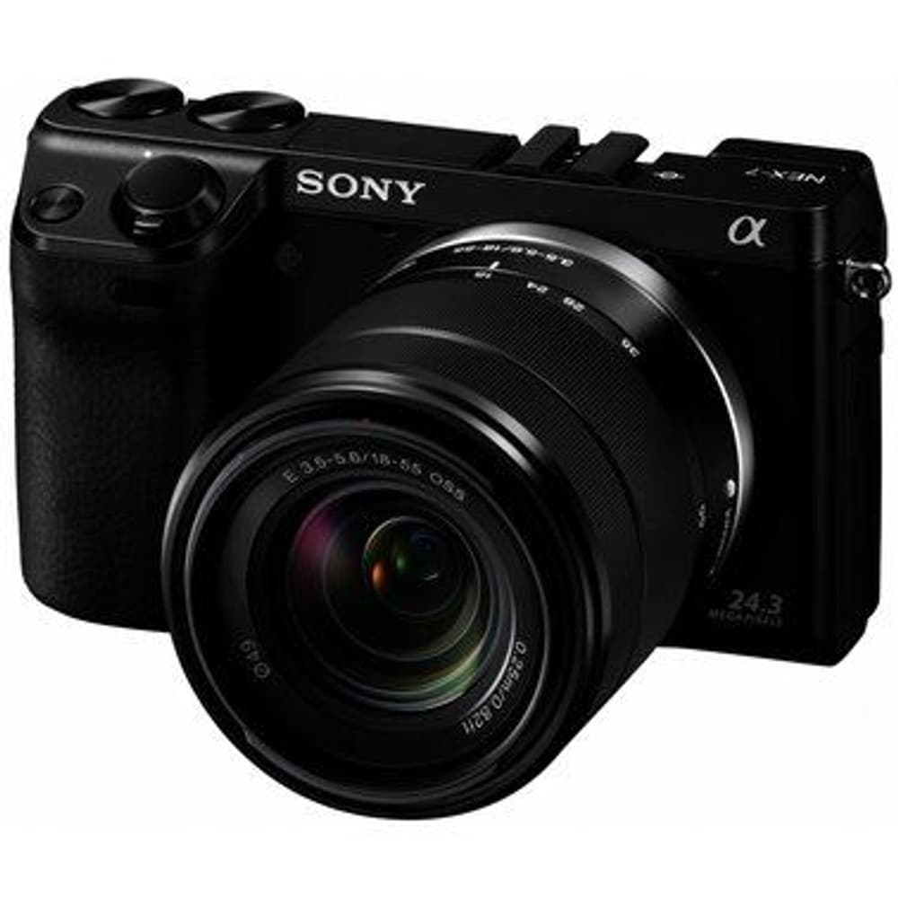 Sony Alpha NEX-7 Set 18-55mm noir Sony 95110003544013 No. figura 1