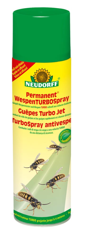 Permanent WespenTURBOSpray, 500 ml Insektenbekämpfung Neudorff 658510900000 Bild Nr. 1