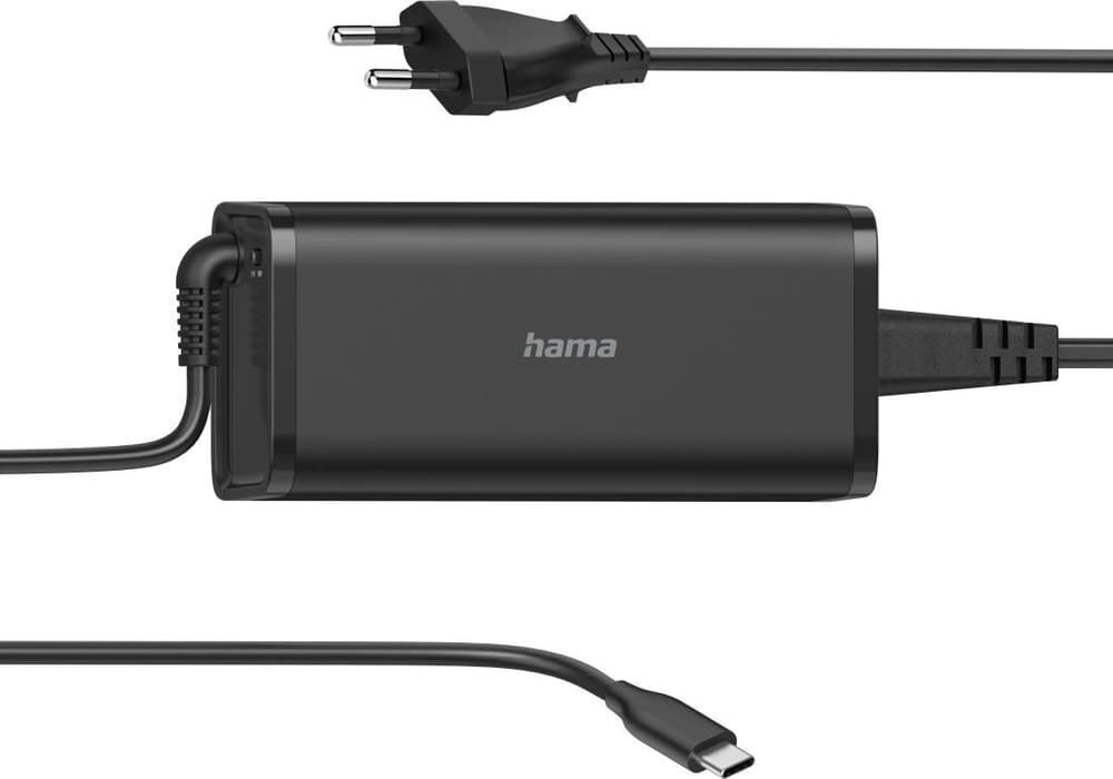 Adattatore di alimentazione per notebook USB-C universale, Power Delivery (PD), 5-20 V / 92 W Alimentatore Hama 785300174411 N. figura 1