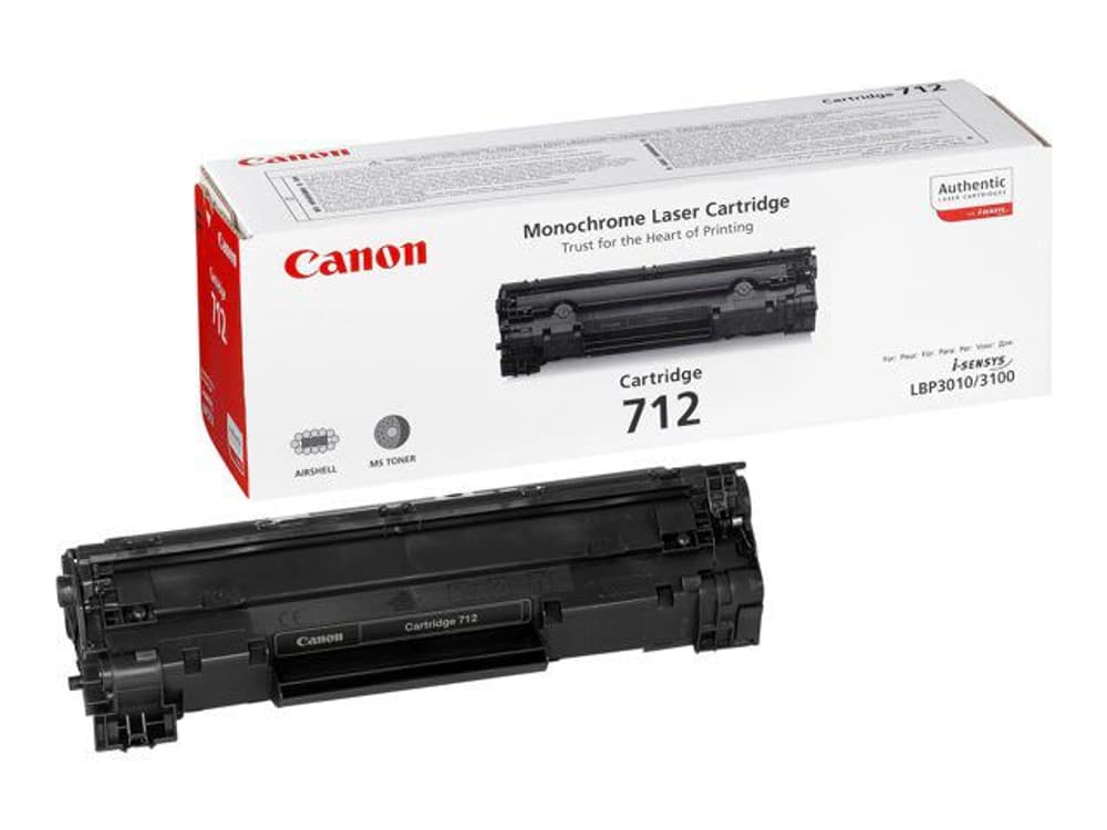 712 Toner-Modul schwarz Toner Canon 797549600000 Bild Nr. 1