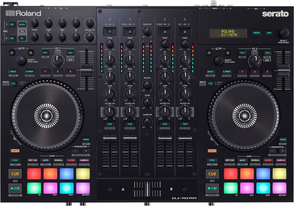 DJ-707M DJ Controller Roland 785302406160 Bild Nr. 1