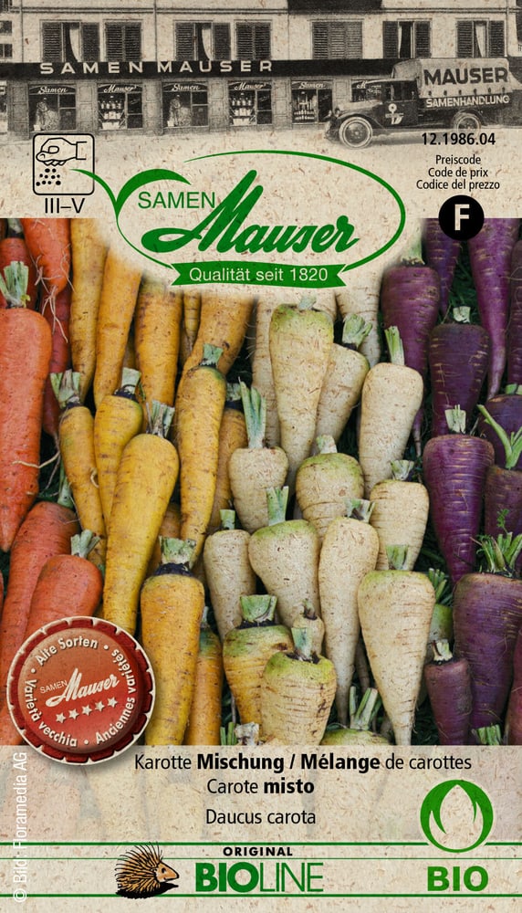 Misto carote Sementi di verdura Samen Mauser 650245100000 N. figura 1