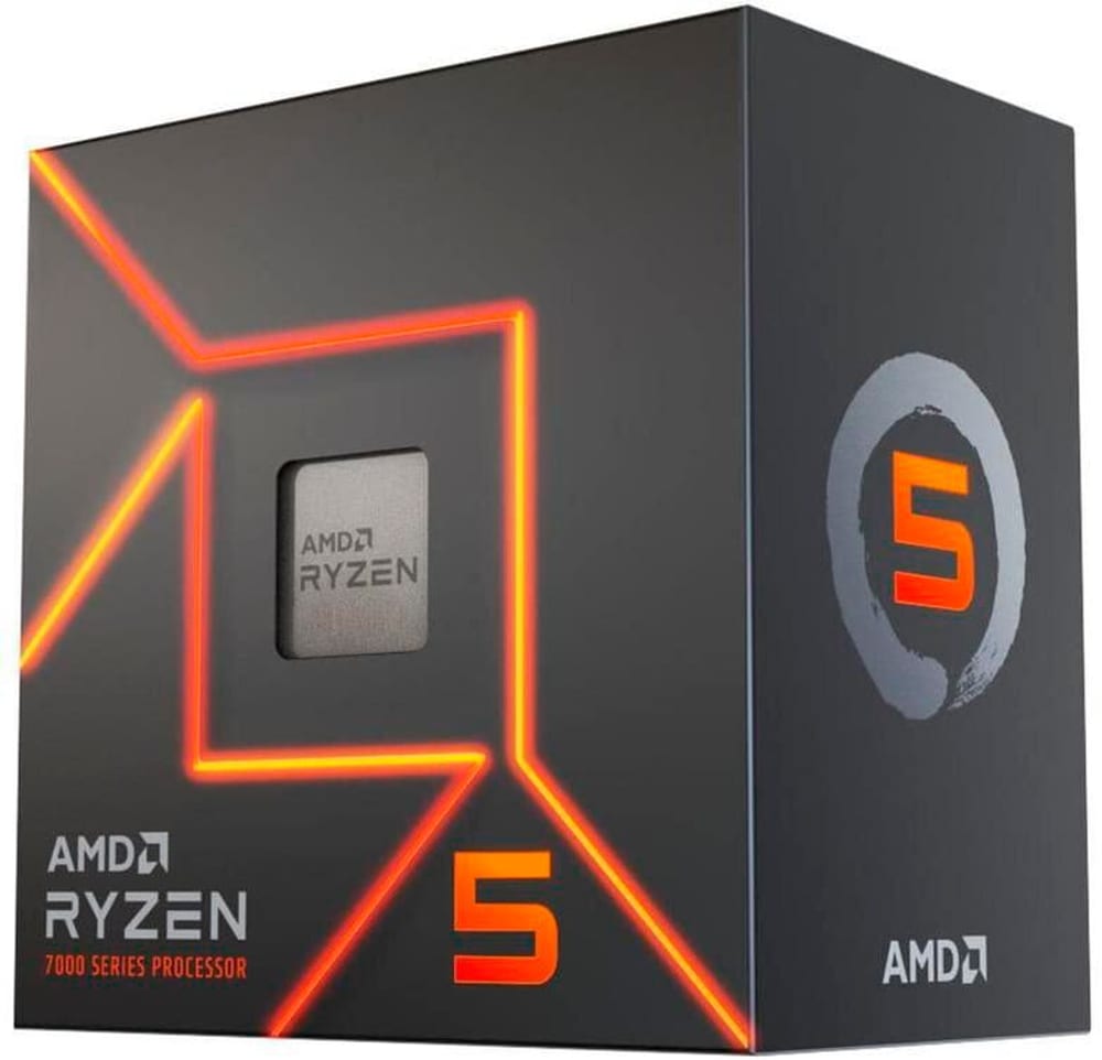 Ryzen 5 7600 3.8 GHz Processeur AMD 785302409290 Photo no. 1