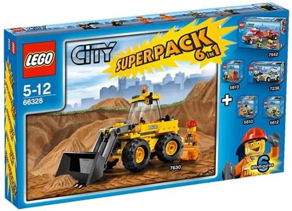 WR10 LEGO CITY RESCUE SUPERPACK 6 IN 1 LEGO® 74684440000009 Photo n°. 1