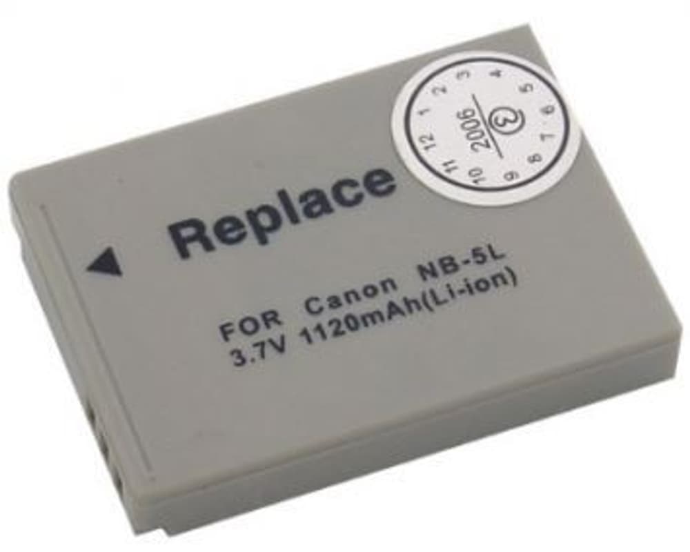 Batteria NB-5L Canon Replika 9000031232 No. figura 1