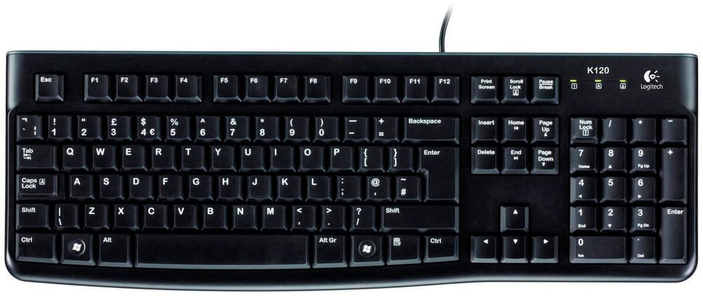 K120 Business Universal Tastatur Logitech 785300191633 Bild Nr. 1
