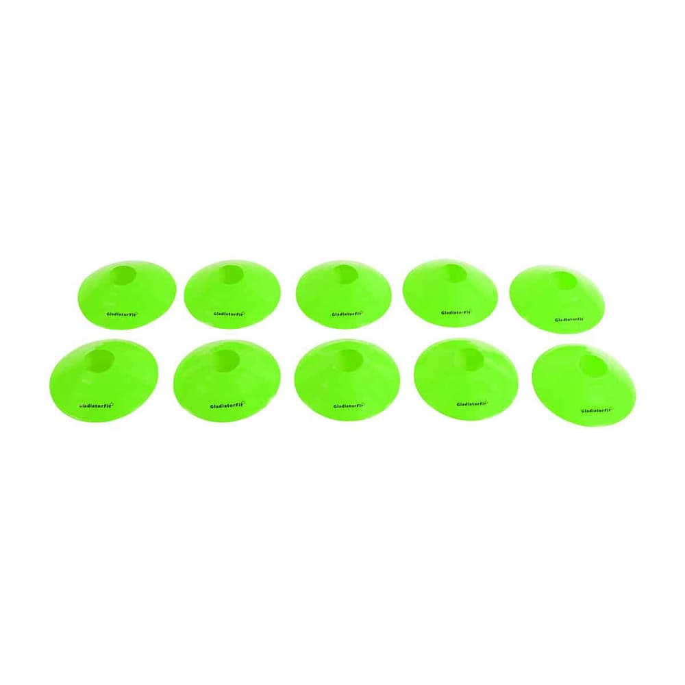 Markierungsschalen für Trainings (10er-Pack) | Grün Markierungsschalen GladiatorFit 469410000000 Bild-Nr. 1