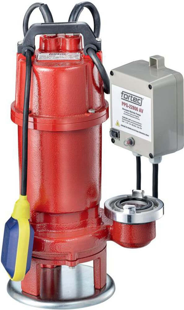 Fäkalienpumpe PPG-22800 Wasserpumpe fortec® 669700127616 Bild Nr. 1