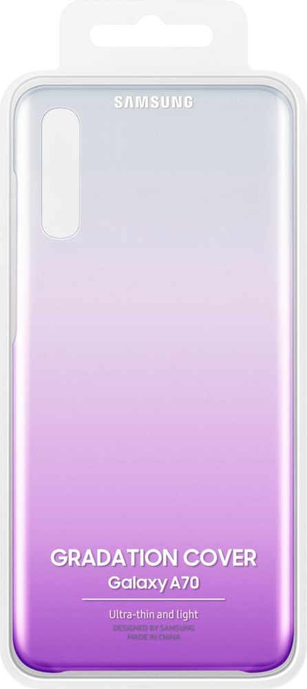 Gradation Cover A70 Violett Smartphone Hülle Samsung 785302422723 Bild Nr. 1