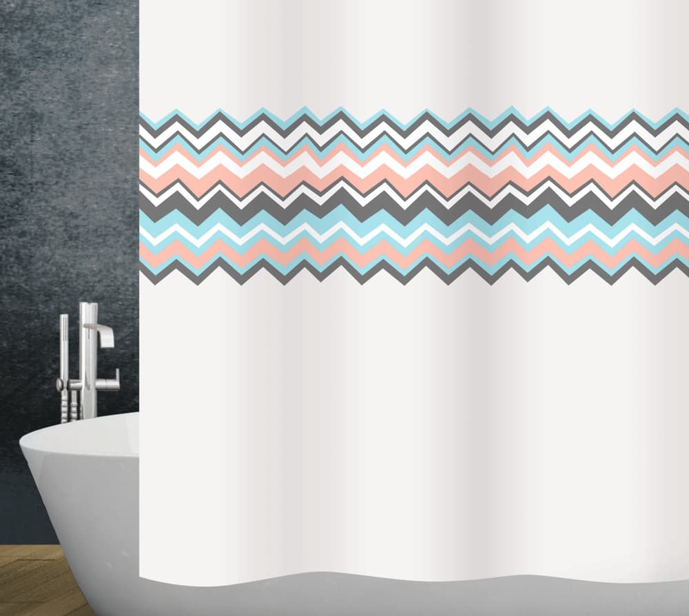 Tenda da doccia Missy 180 x 200 cm Tenda da doccia diaqua 674089000000 Colore Bianco Dimensioni 180x200 cm N. figura 1