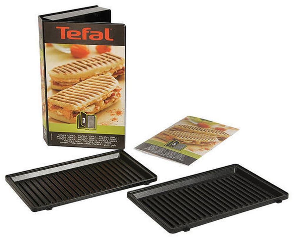 Plattenset Snack Collection Panini Toaster Tefal 785300137431 Bild Nr. 1
