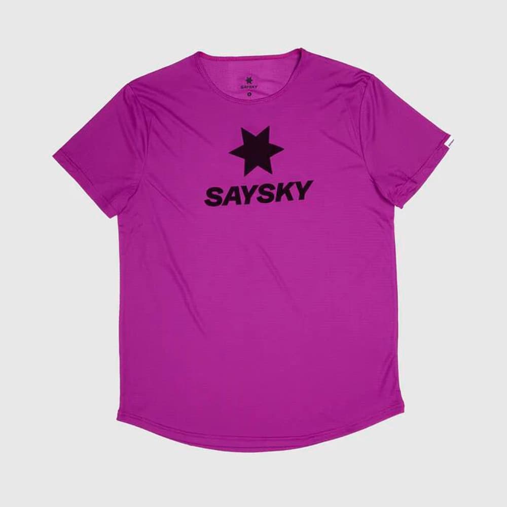 Logo Flow T-shirt Saysky 467743600537 Taglie L Colore fucsia N. figura 1