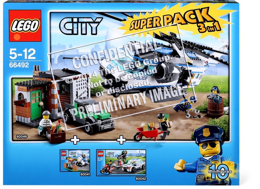 W14 LEGO CITY POLIZIA VALUE PACK 66492 LEGO® 74785130000014 No. figura 1