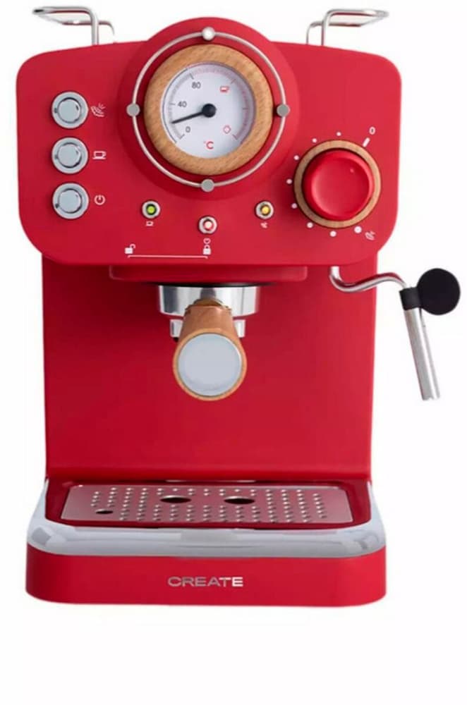 Thera Retro Mat, rosso Macchina per caffè espresso Create 785302416723 N. figura 1