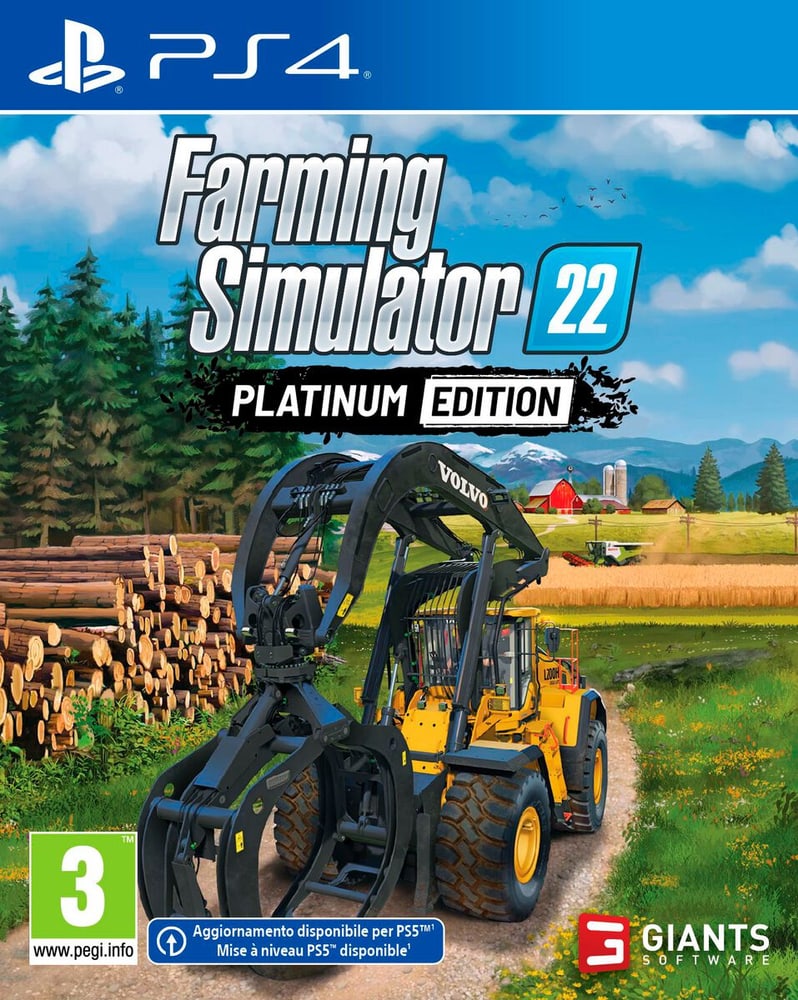 PS4 - Farming Simulator 22 - Platinum Edition (F/I) Jeu vidéo (boîte) 785300170193 Photo no. 1
