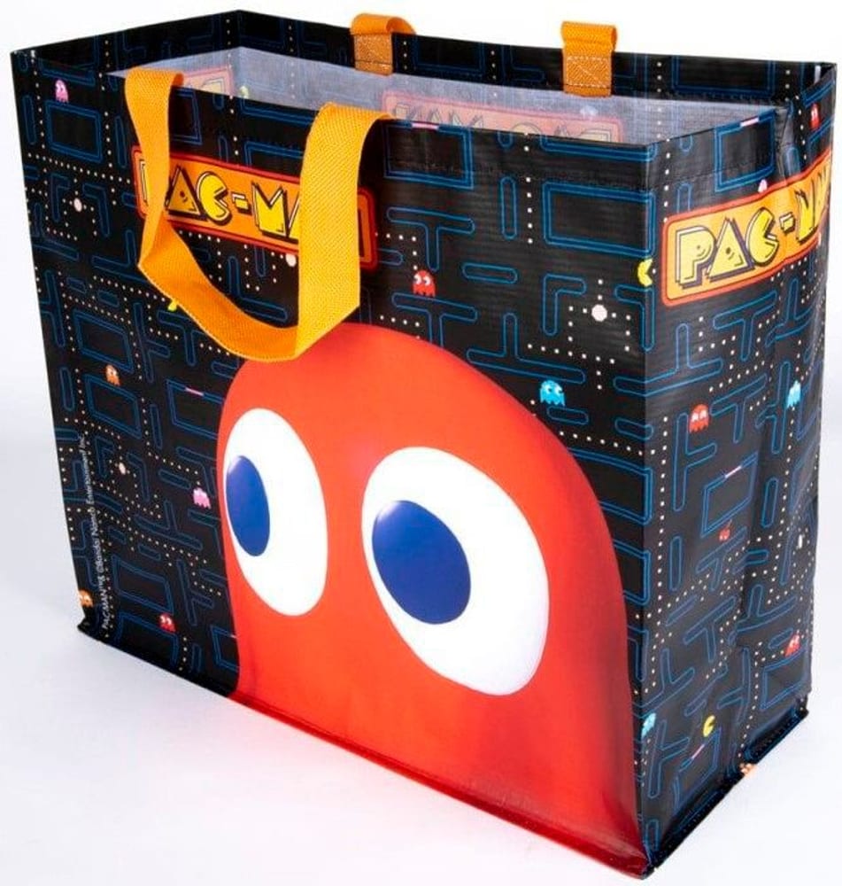 Pac-Man Shopping Bag - Maze Borsa da trasporto Konix 785302407780 N. figura 1