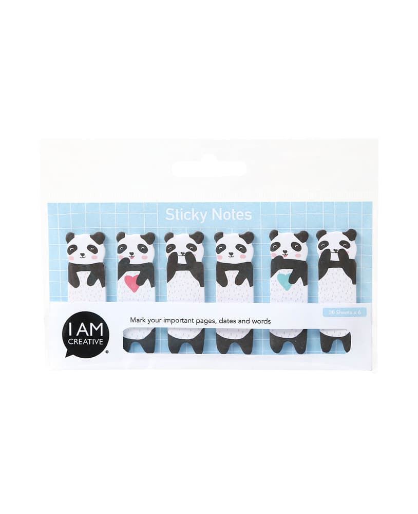 Sticky Notes Animale, Panda Post-its 668002700000 N. figura 1