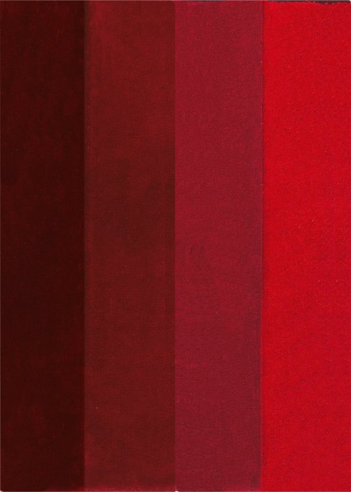 Badeteppich Four Badteppich spirella 675986800000 Farbe Rot Grösse 60 x 90 cm Bild Nr. 1