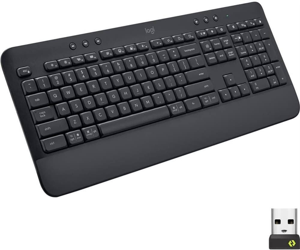 Signature K650 Graphite Universal Tastatur Logitech 785300187394 Bild Nr. 1