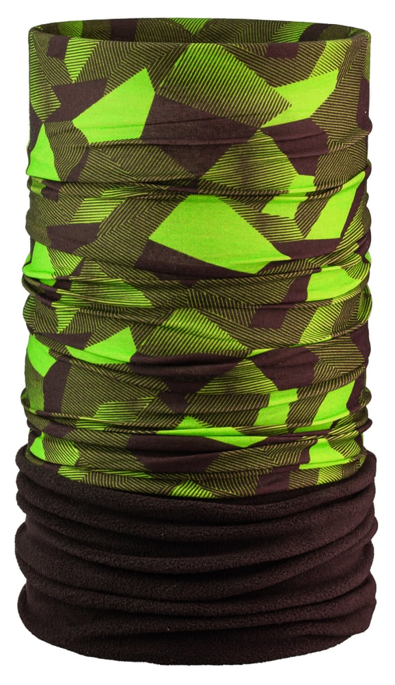 Foulard multifonctionnel en polaire Echarpe tubulaire Areco 466370100066 Taille One Size Couleur lime Photo no. 1