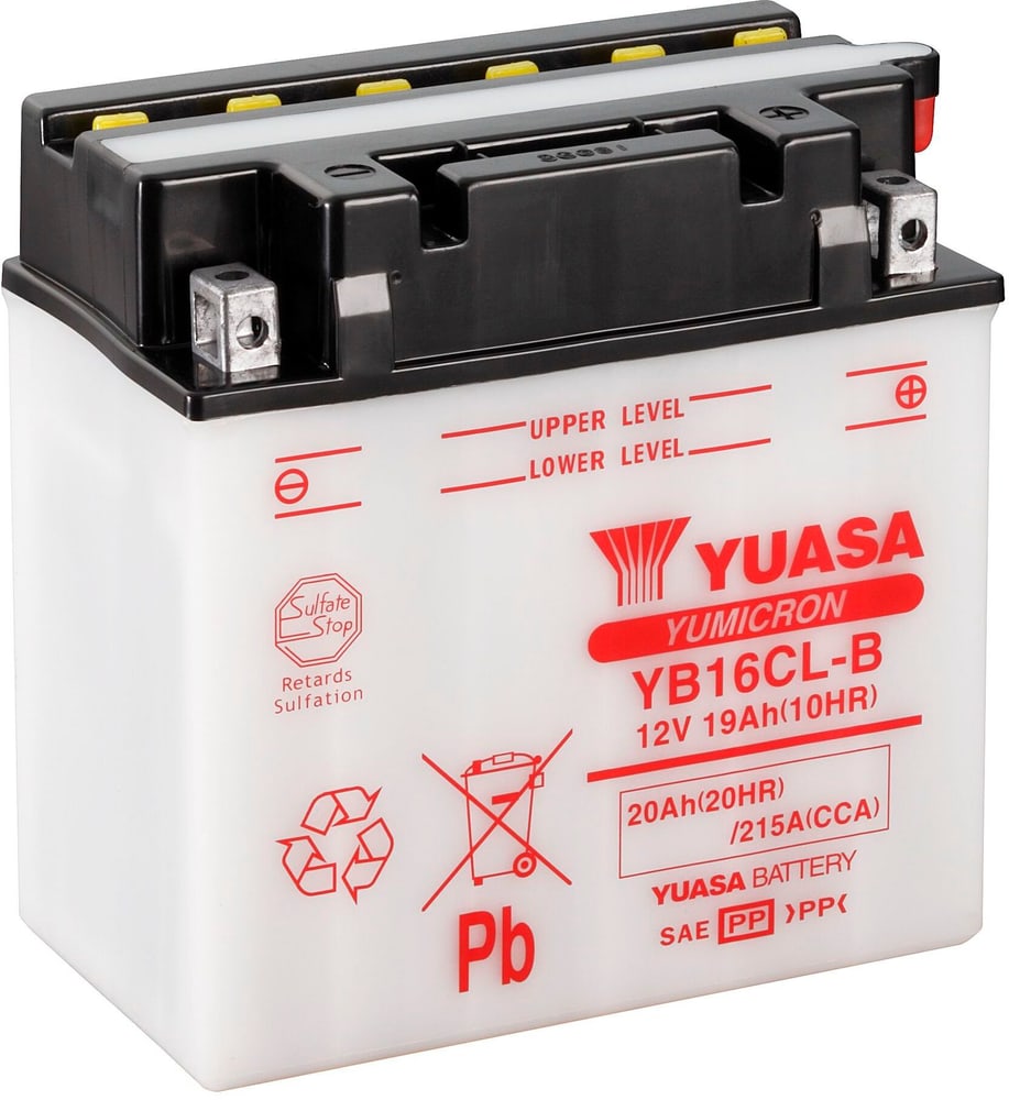 Batterie Yumicron 12V/20Ah/240A Motorradbatterie 621218700000 Bild Nr. 1