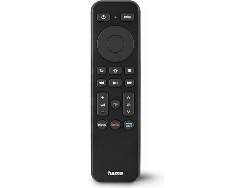 TV + Button Netflix, Prime Video, Disney+, programmierbar TV Fernbedienung Hama 785302425536 Bild Nr. 1