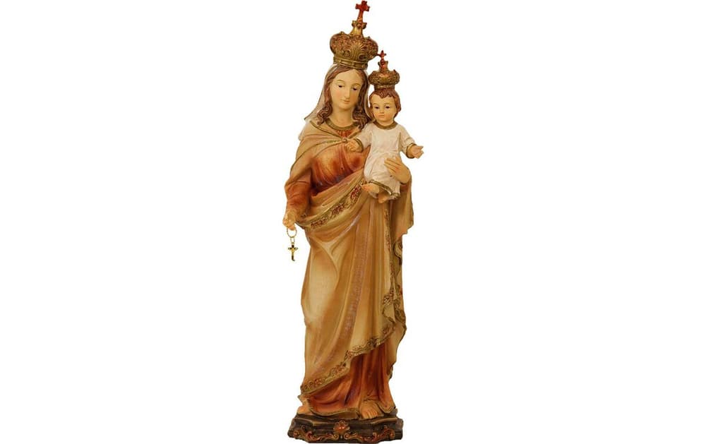 Figurines de crèche Madonna avec couronne 20 cm Figurine déco Botanic-Haus 785302412735 Photo no. 1
