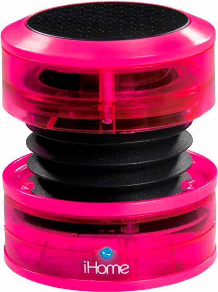 IM60 NEON Mini-Lautsprecher, pink Portabler Lautsprecher iHome 785300183623 Farbe Pink Bild Nr. 1