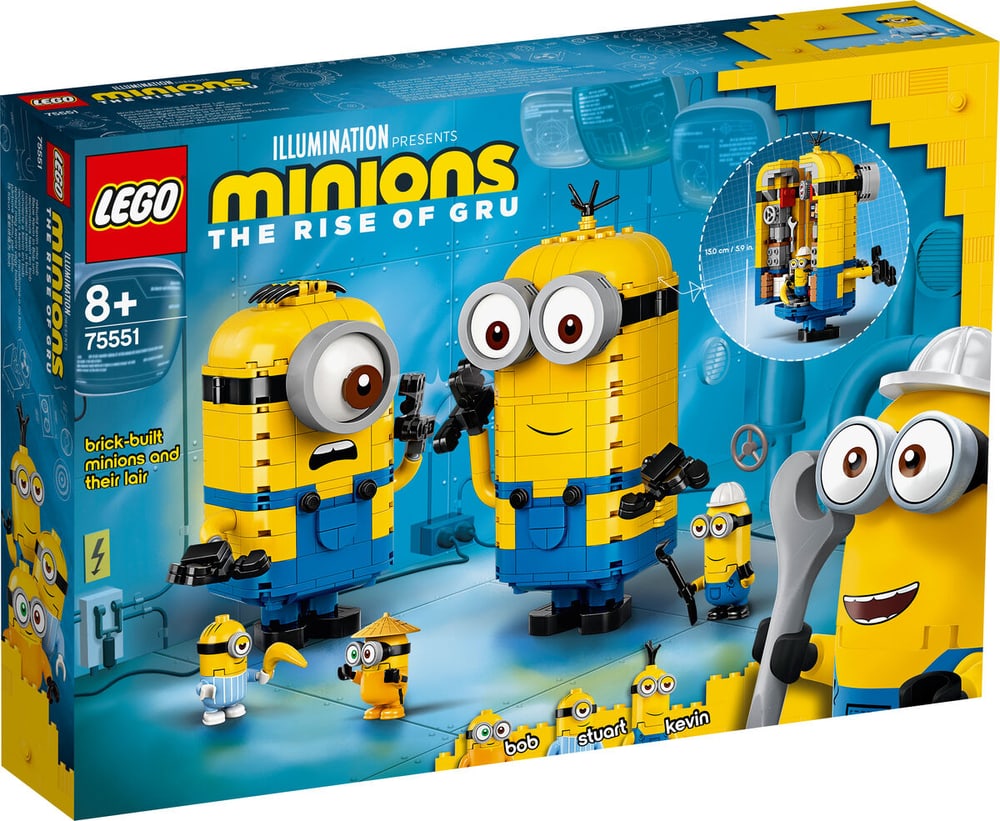 75551 Minions-Figuren Bauset mit Versteck LEGO® 74874150000019 Bild Nr. 1