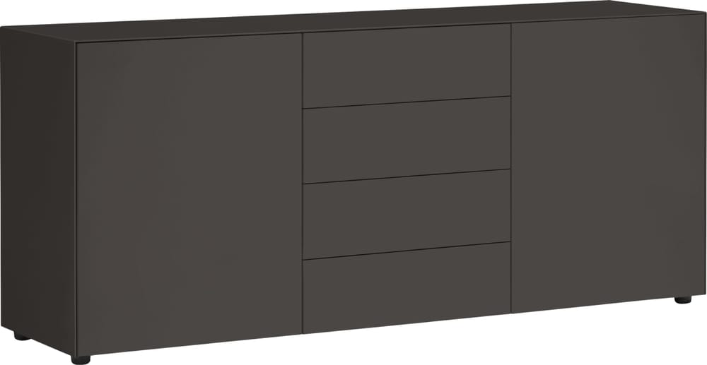 LUX Sideboard 400836700084 Dimensioni L: 180.0 cm x P: 46.0 cm x A: 74.5 cm Colore Antracite N. figura 1