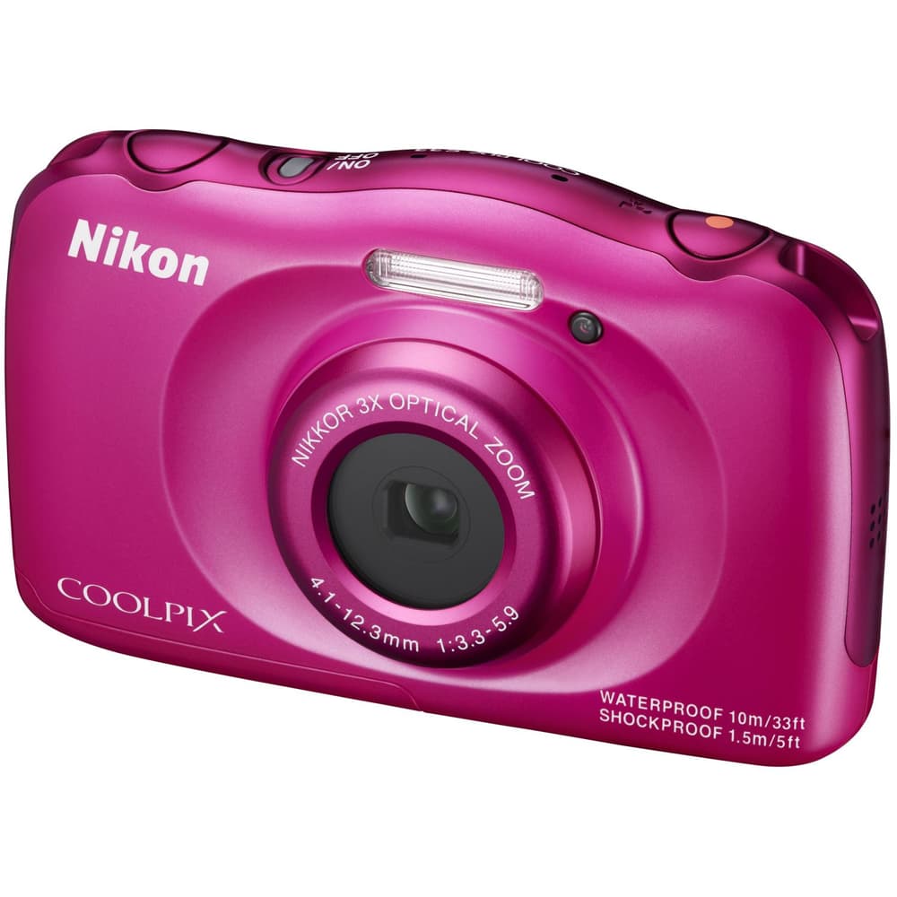 Nikon Coolpix S33 Kompaktkamera pink Nikon 95110040959915 Bild Nr. 1