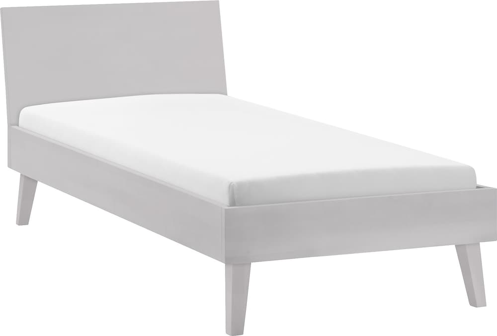 CARA Bett 407811400000 Grösse B: 90.0 cm x T: 200.0 cm Farbe Buche weiss Bild Nr. 1