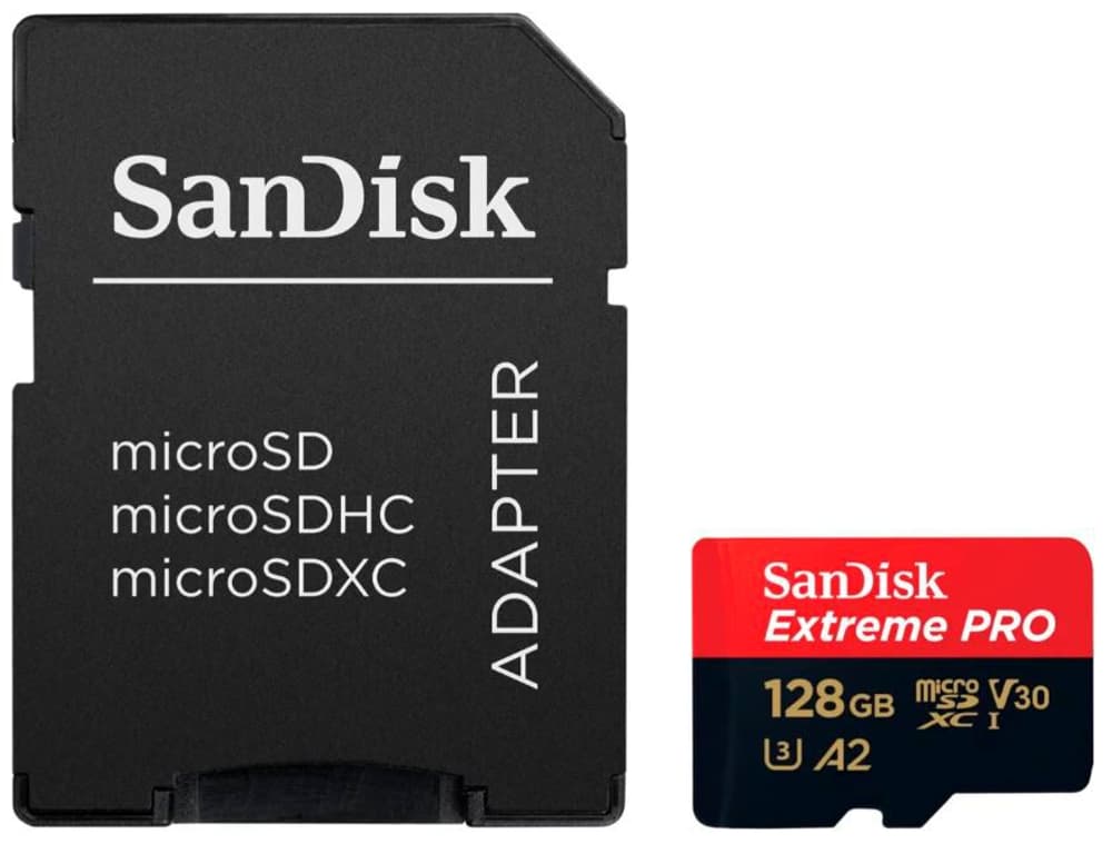 Extreme Pro 200MB/s microSDXC 128GB Speicherkarte SanDisk 798328000000 Bild Nr. 1
