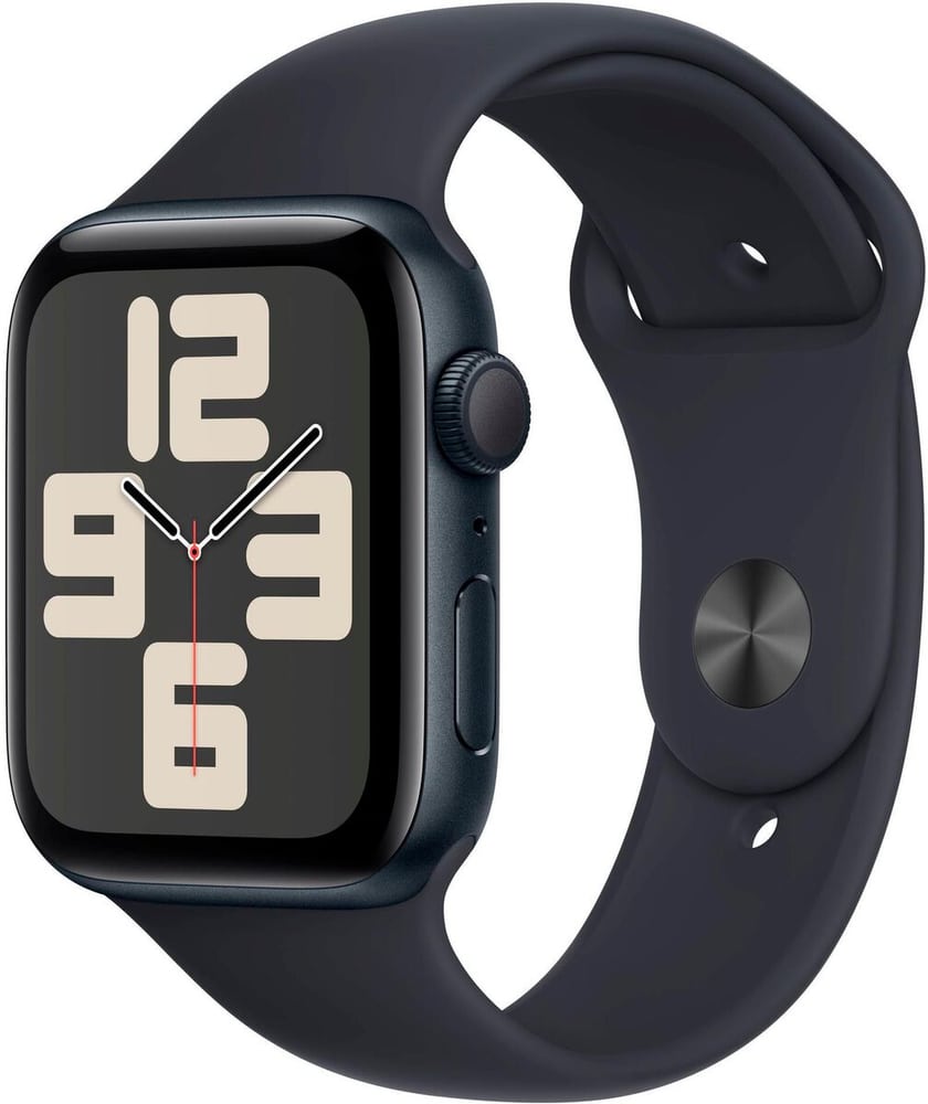 Watch SE 2023 44 mm Alu Sport Mitternacht M/L Smartwatch Apple 785302428113 Bild Nr. 1