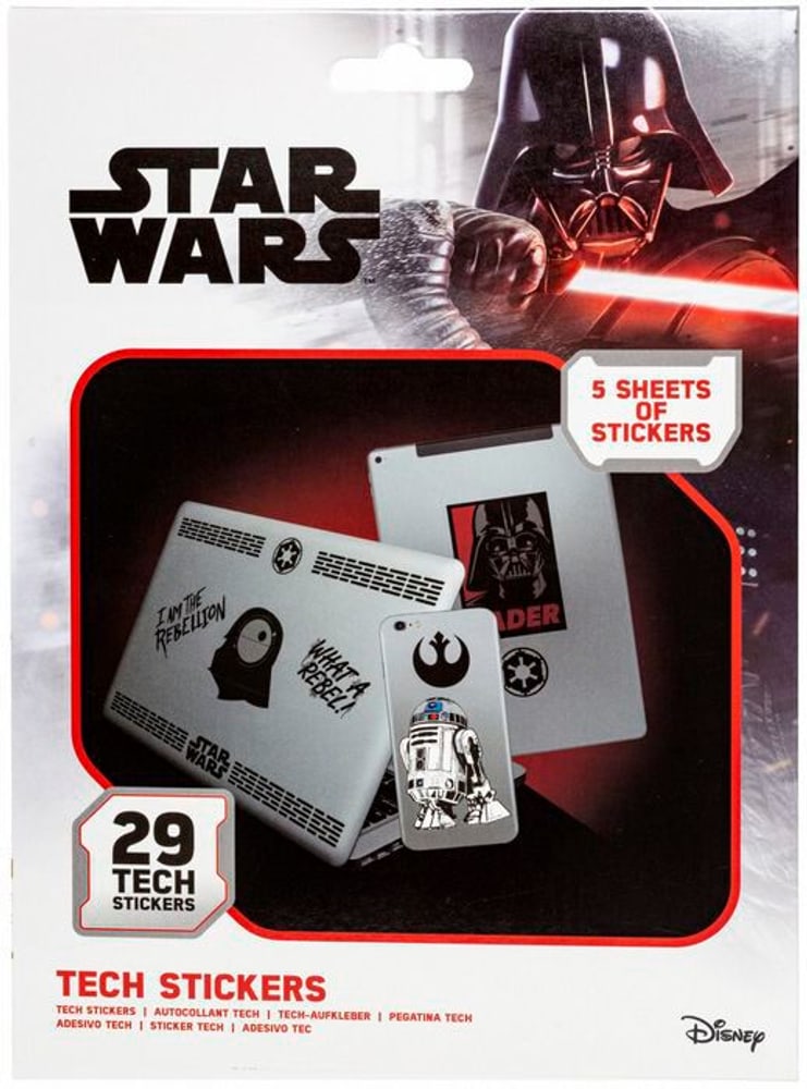 Star Wars Tech Sticker Merchandise Pyramid Internationa 785302408115 Bild Nr. 1