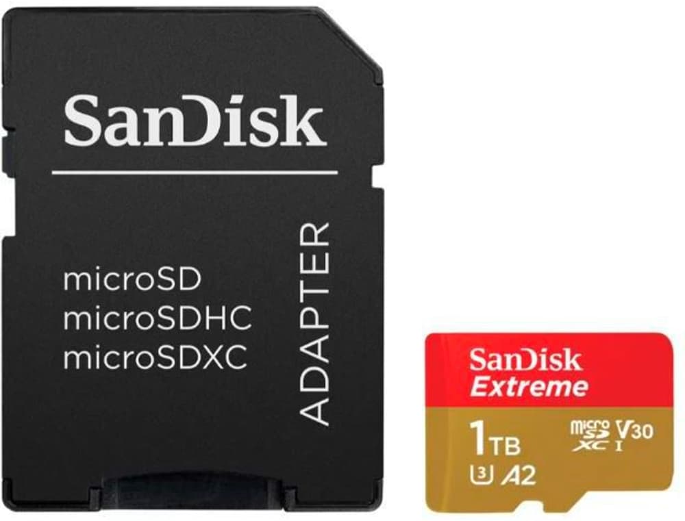 Extreme 190Mo/s microSDXC 1To Carte mémoire SanDisk 785302422530 Photo no. 1