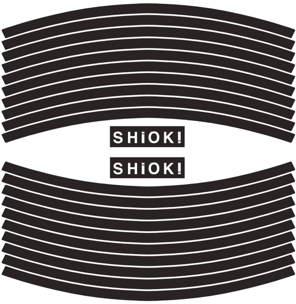 Foglio con set di adesivi riflettenti SHIOK! Foglio con set di adesivi 466008000000 N. figura 1