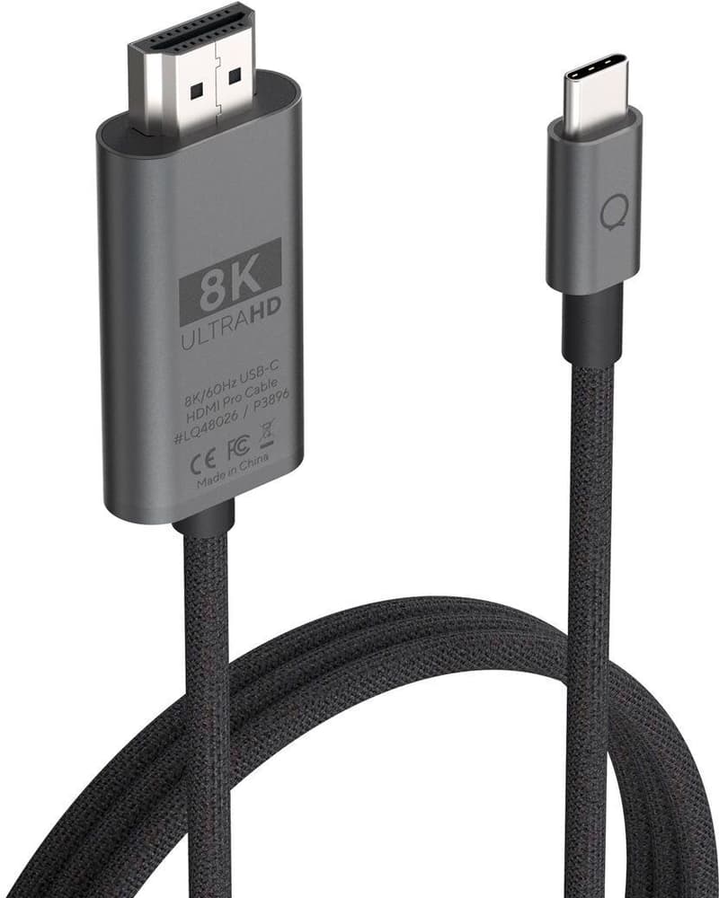 8K/60HZ PRO CABLE USB-C USB Kabel LINQ 785302424814 Bild Nr. 1